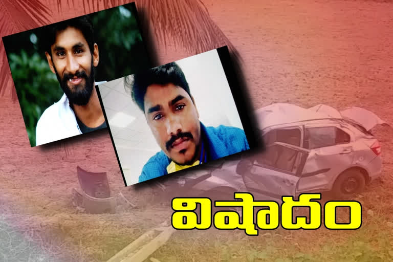 road accident two young boys died in vishaka