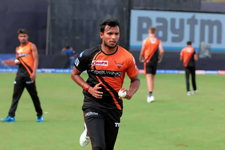 Natarajan ruled out of IPL 2021