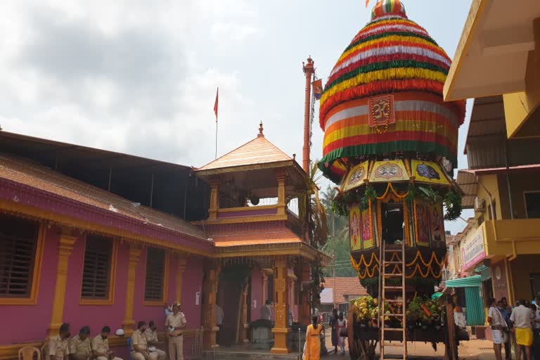 simple chariot fest of bhatkala