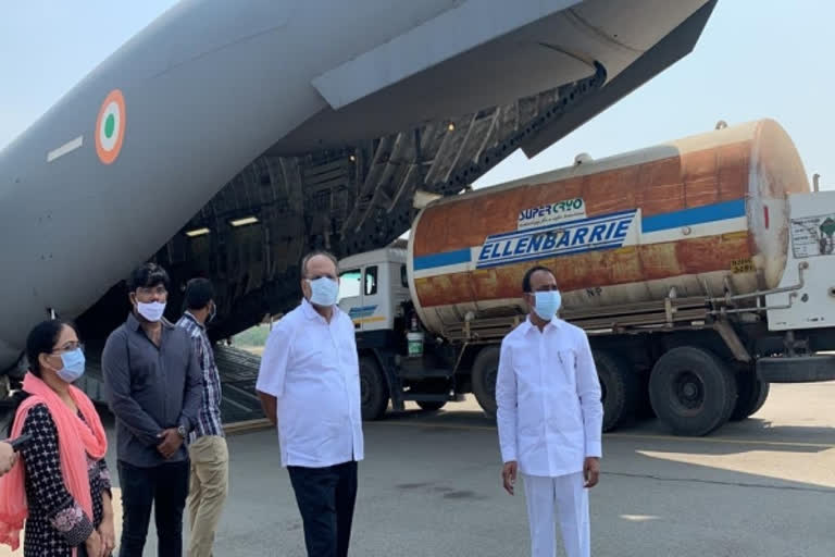 Telangana to airlift oxygen tanker from Odisha