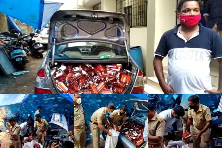 excise raid kozhikode nadapuram  excise raid in vadakara  വടകരയിൽ വീണ്ടും വിദേശമദ്യവേട്ട  മാഹി  മാഹി മദ്യം  കോഴിക്കോട്  കോഴിക്കോട് വാർത്തകൾ  കെ.കെ. ഷിജില്‍ കുമാർ