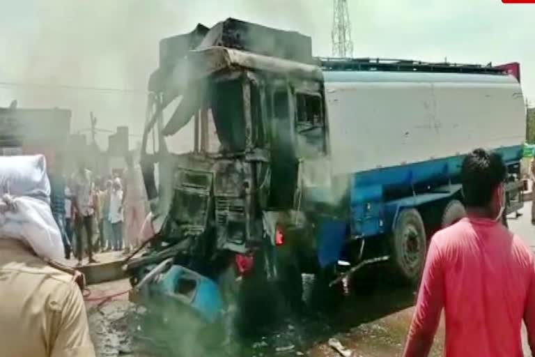 driver-burn-alive-due-to-fire-in-tanker-in-chandauli