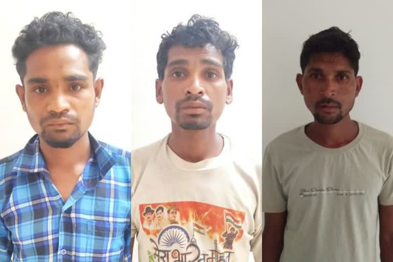 Arrested naxalites