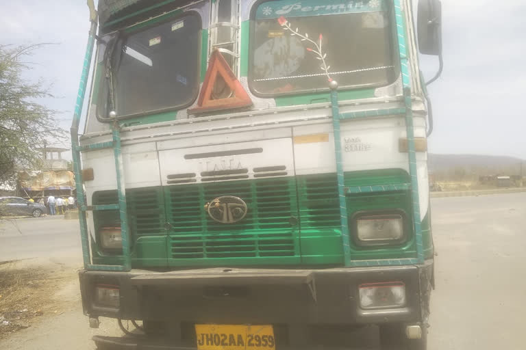 Steam coal laden truck seized