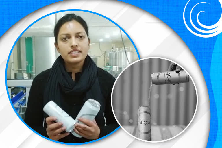 pritika-thakur-opened-the-first-company-to-sell-water-in-aluminum-can-in-india