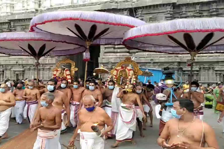 kancheepuram temple festivel