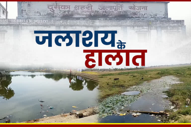 water-in-reservoirs-has-became-polluted-in-dumka