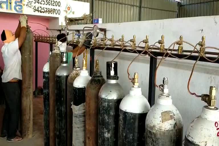 16-tonnes-of-oxygen-from-orissa-reached-raghagarh-can-be-supplied-for-6-days