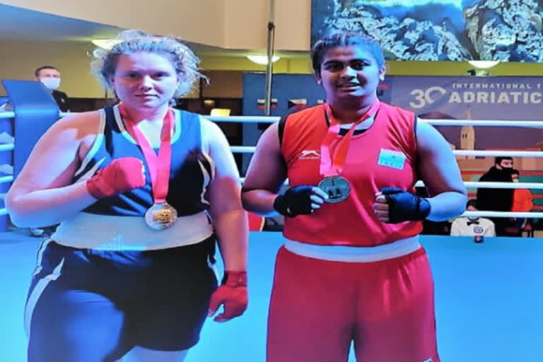 indian boxer alfiya pathan wins gold medal at adriatic pearl boxing tournament