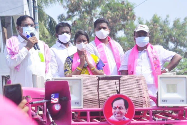 minister errabelli, trs goal is the welfare of the poor people