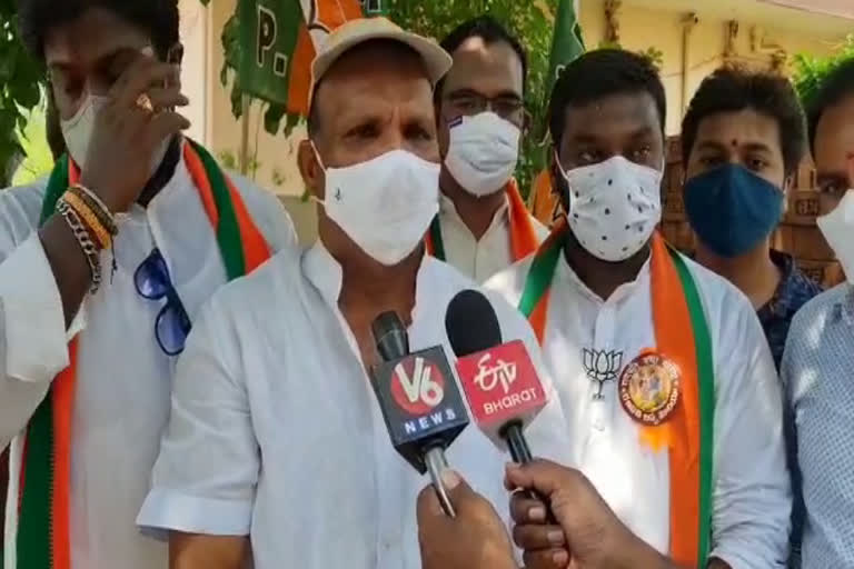 bjp election campaign in lingojiguda division