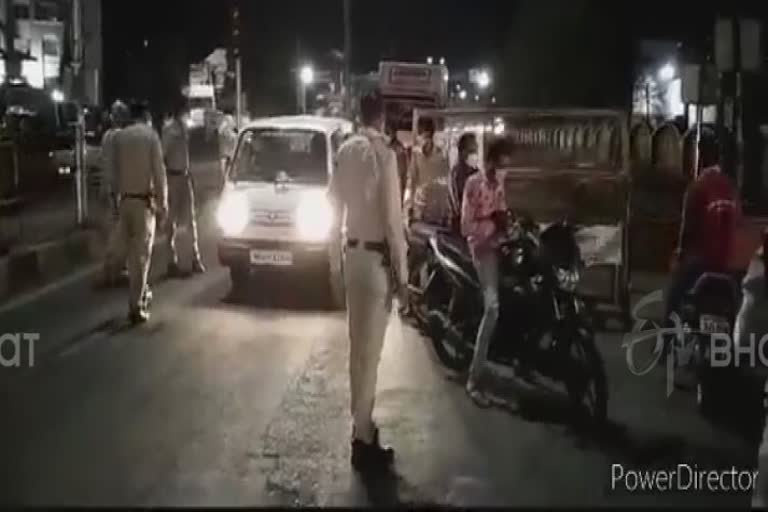 Police taking strict actions against people in dewas