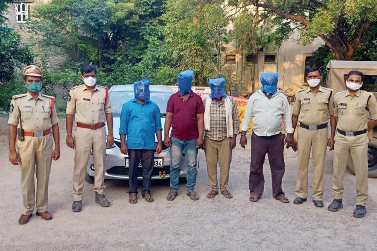 lorry car seized in kadapa