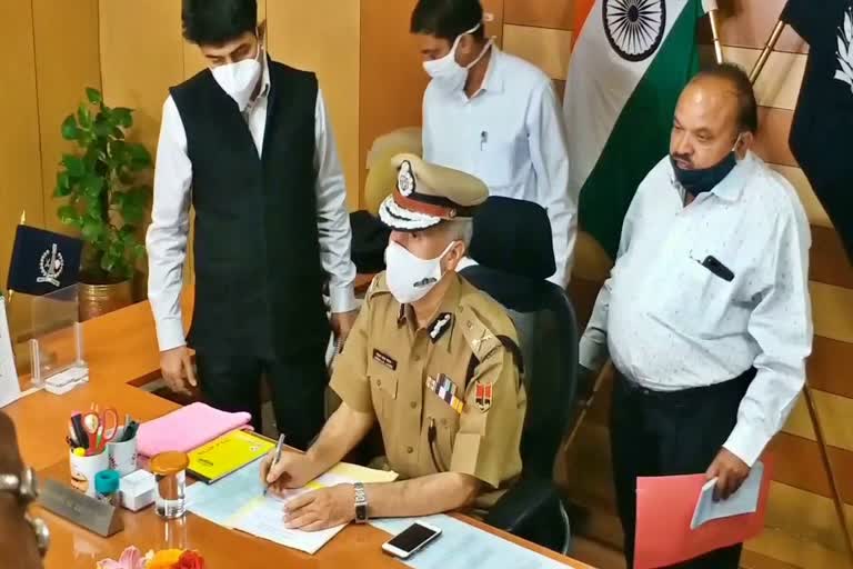 DGP ML Lather holds meeting of police officers,  Rajasthan Police News