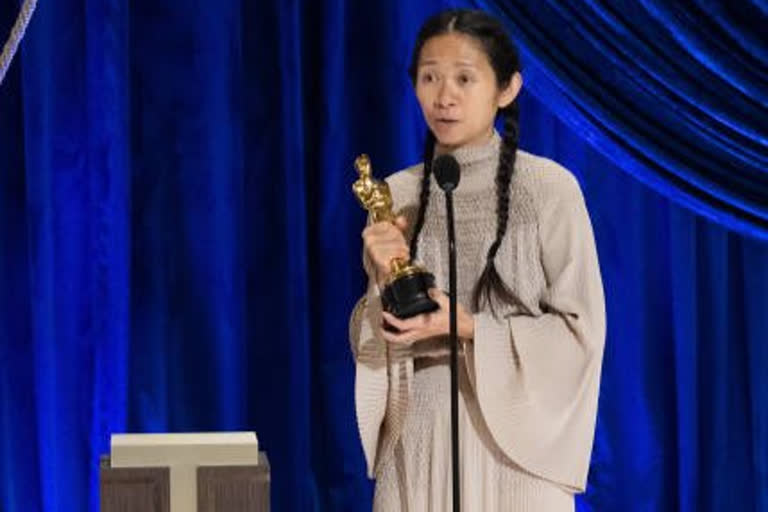 93rd Academy Awards: Chloe Zhao makes Oscars history as first Asian woman to win Best Director award for 'Nomadland'