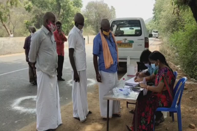 தமிழ்நாடு - ஆந்திர எல்லையில் இ-பாஸ் சோதனை தீவிரம்!