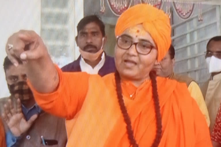 MP Sadhvi Pragya Singh Thakur