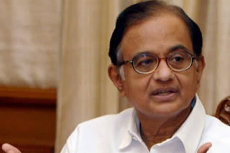 Former Finance Minister and Congress leader P. Chidambaram, speaking to ETV Bharat over vaccine pricing