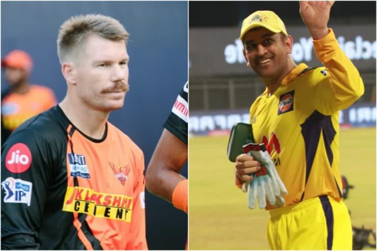 hyderabad vs chennai, david warner, ms dhoni