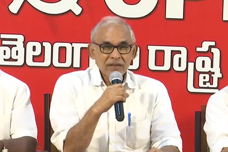 CPM politburo member BV Raghavulu on covid