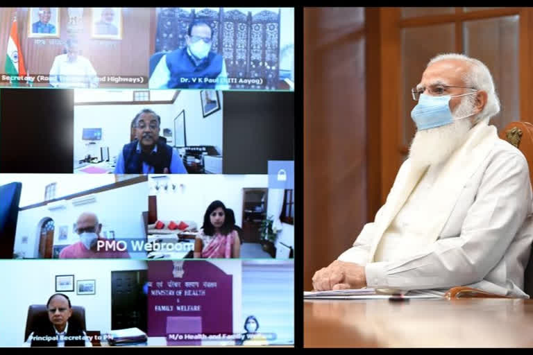 Medical oxygen production being ramped up: Officials inform PM ModiMedical oxygen production being ramped up: Officials inform PM Modi