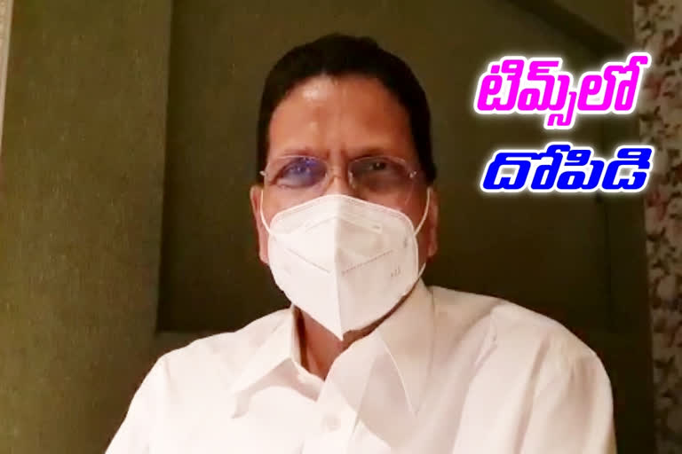 marri shashidhar reddy,  shashidhar reddy comment on tims hospital