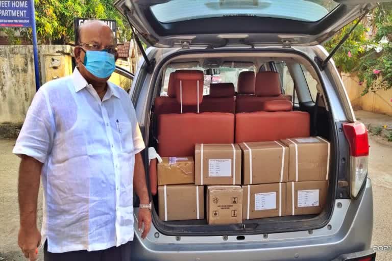 MP Umesh Jadhav bought Remdesivir vaccine