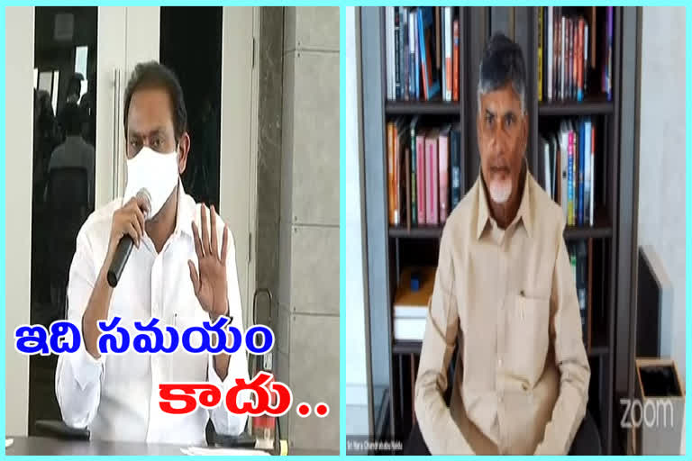 ప్రజలు కష్టాల్లో ఉన్నారు.. రాజకీయం వద్దు : మంత్రి ఆళ్ల నాని