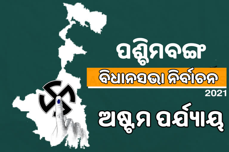 କୋରୋନା ଭୟାବହତା ଭିତରେ ଅଷ୍ଟମ ପର୍ଯ୍ୟାୟ ମତଦାନ, ପ୍ରସ୍ତୁତ ବଙ୍ଗ ମୈଦାନ