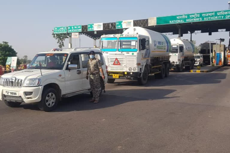 oxygen tanker reached datia