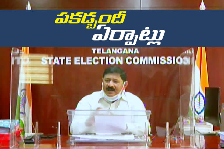 sec parthasarathi review on mini municipal election polling