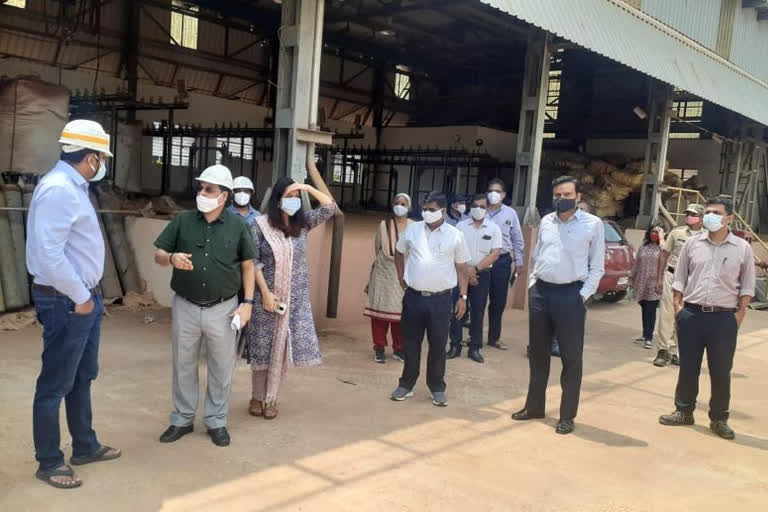 Preparations for starting oxygen plant at NMDC, Bastar