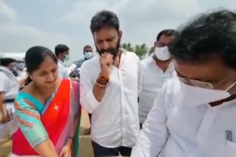 minister kodali nani tour in gudivada constituency