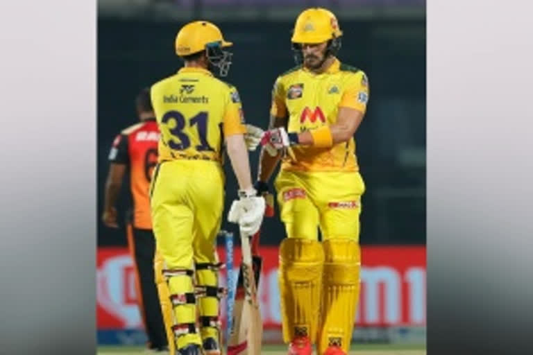 Gaikwad, Du Plessis shine in CSK's seven-wicket win over SRH