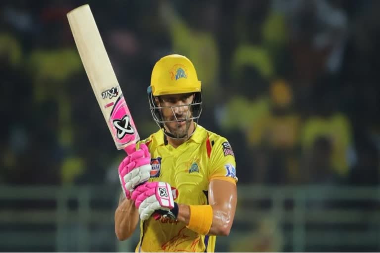 FAF Du Plessis ends Dhawan's reign over Orange Cap