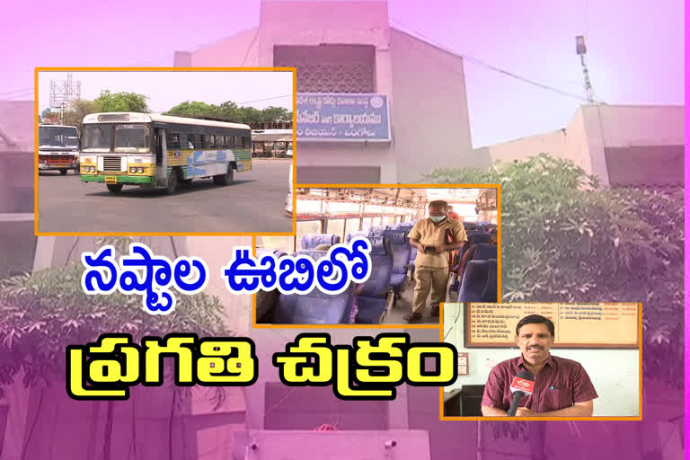 Heavy losses to RTC in Prakasam district due to corona