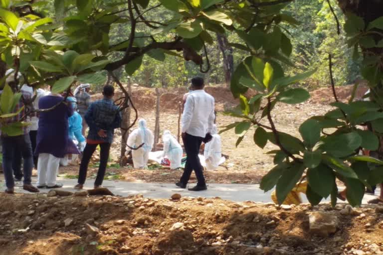 funeral-of-bjp-leader-laxman-giluwa-in-chaibasa