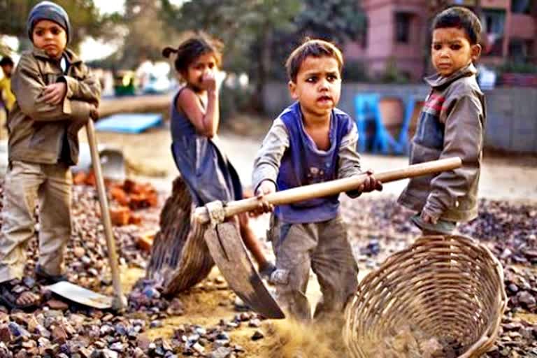 हनुमानगढ़ न्यूज  बाल मजदूरी  मजदूरी  हनुमानगढ़ टाऊन  बालश्रम  Child labour  Hanumangarh Town  wage  Hanumangarh News  child labour