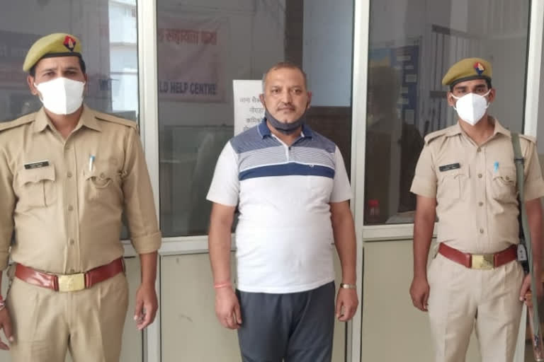 a thug arrested in noida sector 62