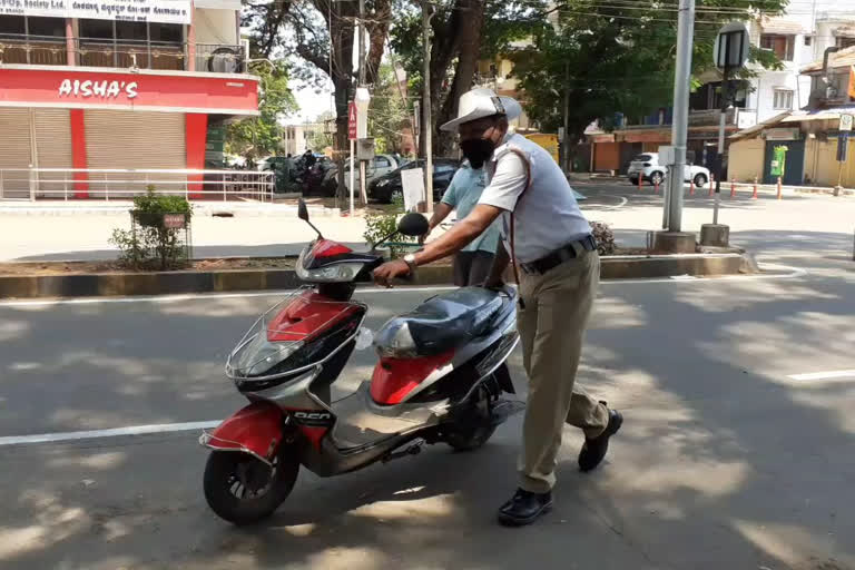 ವಾಹನ ಜಪ್ತಿ