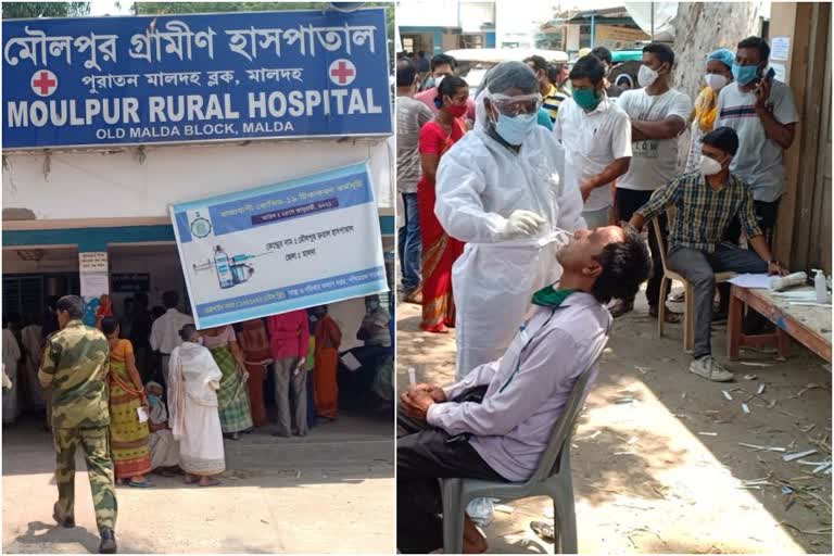 hospitals in malda becomes ground of spreading corona infection