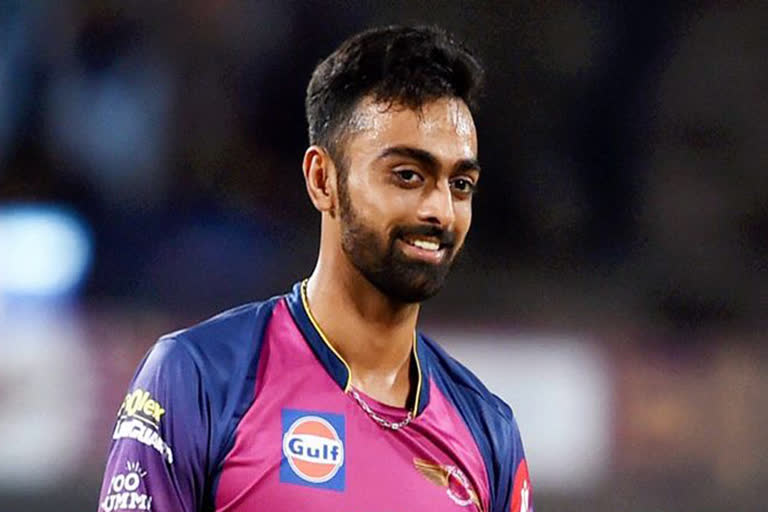 Sports  Jaydev Unadkat  Nicholas Pooran  IPL  കൊവിഡ്  covid  ജയ്‌ദേവ് ഉനദ്‌കട്ട്  ജയ്‌ദേവ് ഉനദ്‌കട്ട്  നിക്കോളാസ് പൂരന്‍