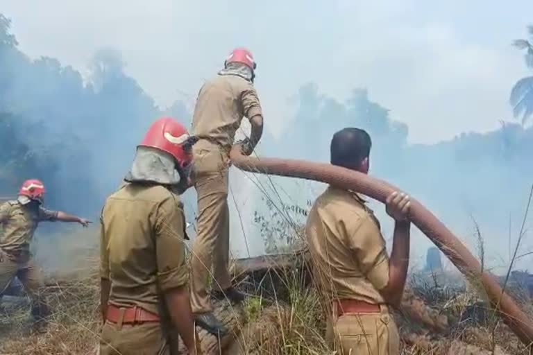 fire force  forest department  കാട്ടുതീ  അഗ്നി ശമനസേന  വനം വകുപ്പ്  ചൂട് വർധിക്കുകയാണ്