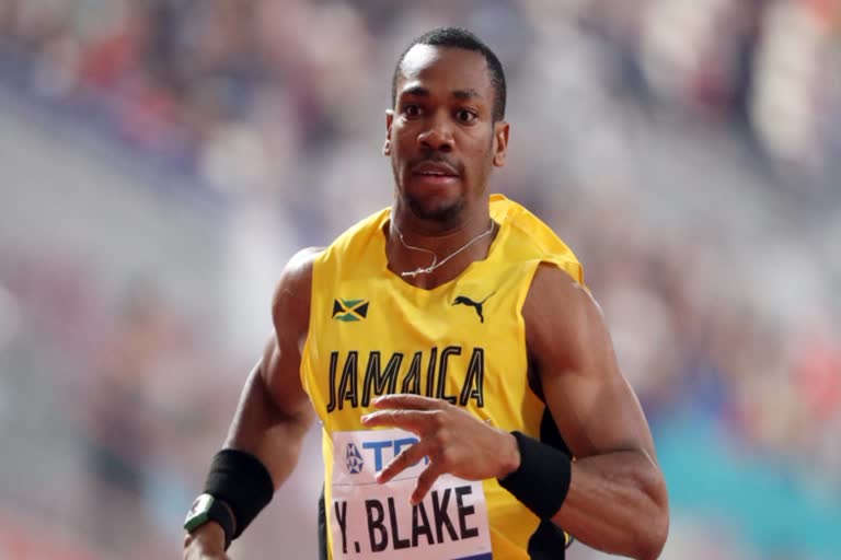 യോഹാൻ ബ്ലെയ്ക്ക്  Yohan Blake  covid  കൊവിഡ്  ജമൈക്കൻ സ്പ്രിന്‍റര്‍  Olympic gold medalist  Jamaican sprinter