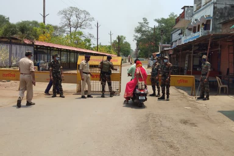 Lockdown violation in Dantewada