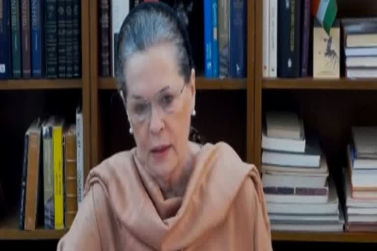 Evolve political consensus on national policy to tackle COVID surge  Video message of Sonia Gnadhi  political consensus  സോണിയാ ഗാന്ധി  Sonia Gandhi  കൊവിഡ് വ്യാപനം