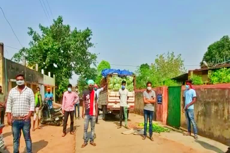 farmers protested in jashpur