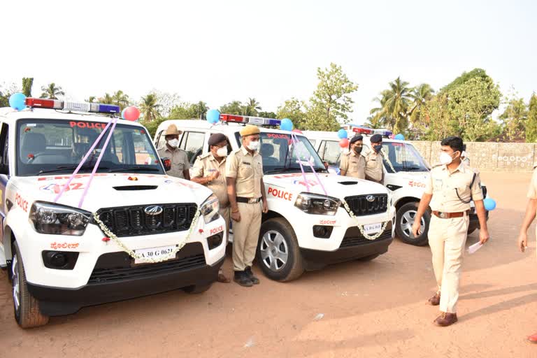 16 ERSS vehicles arrived for Uttara Kannada