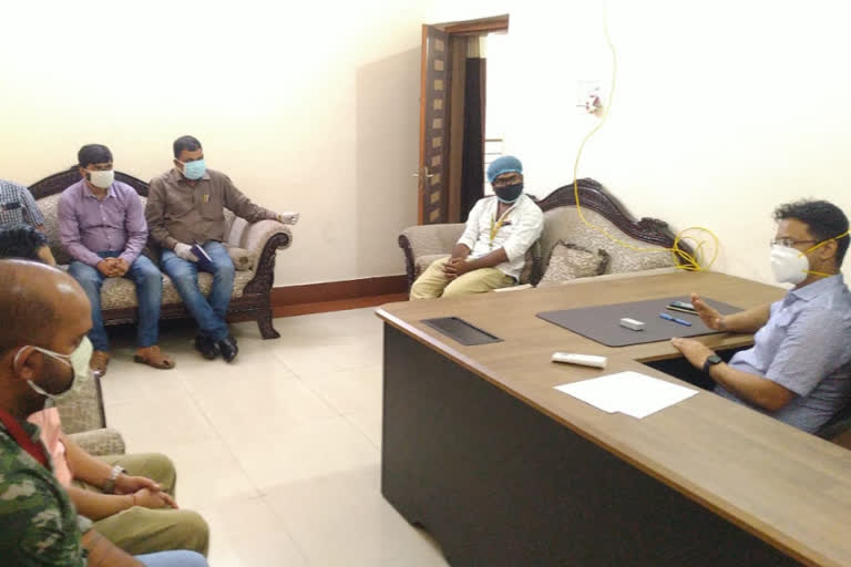 DC Meeting with representatives of mobile network company in Dhanbad
