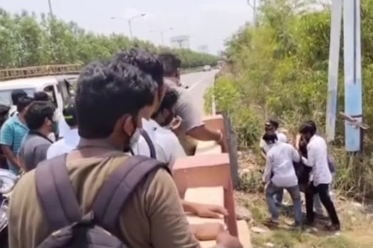 students suicide attempt in gudavalli vijayawada
